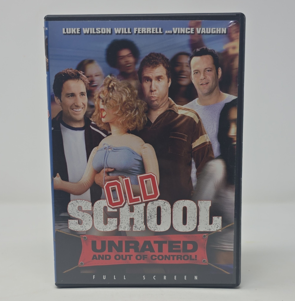 DreamWorks Pictures Old School DVD NR Unrated Full Screen 2003 92min Bonus
